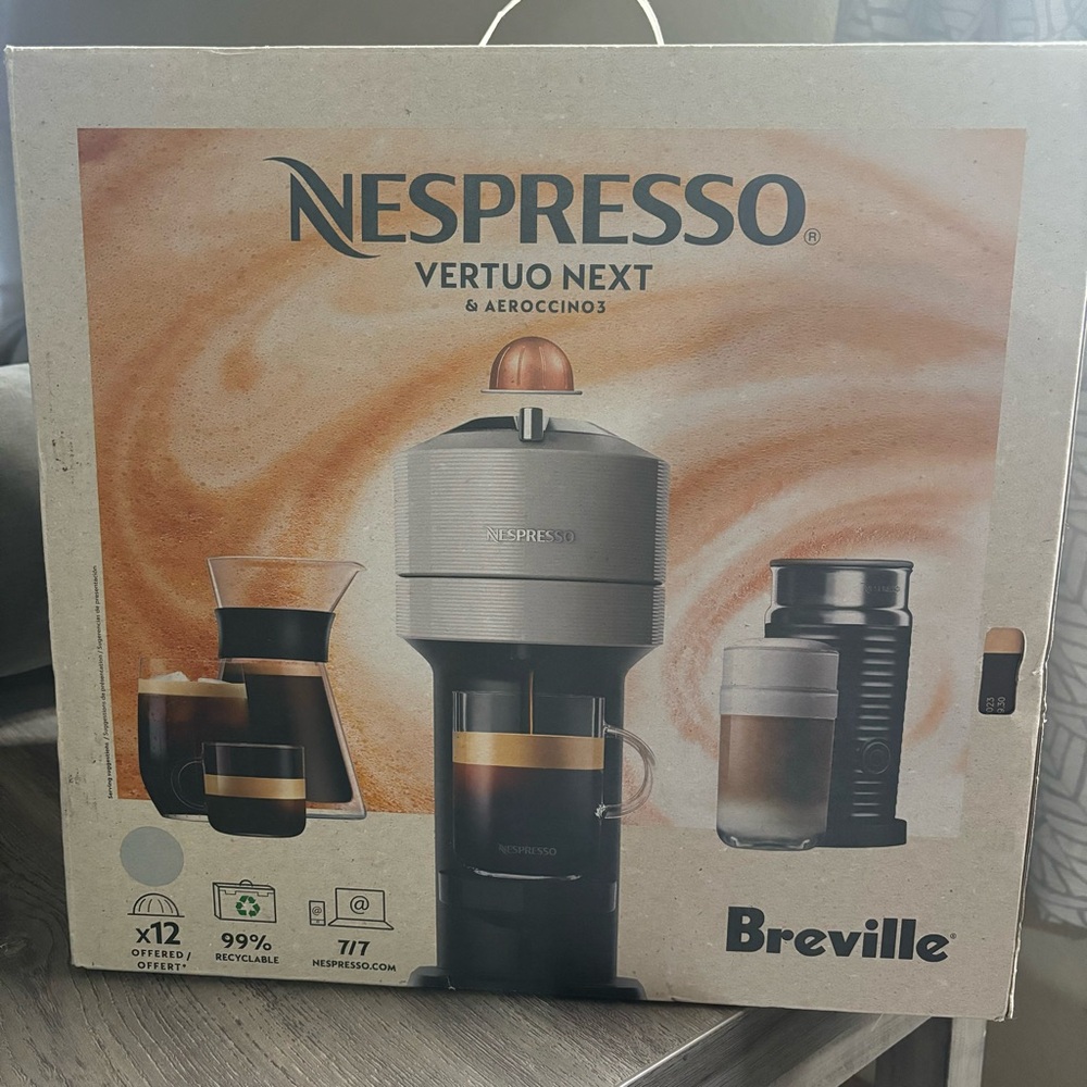 BRAND NEW Nespresso machine